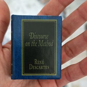 Miniature Blue Book - Discourse on the Method